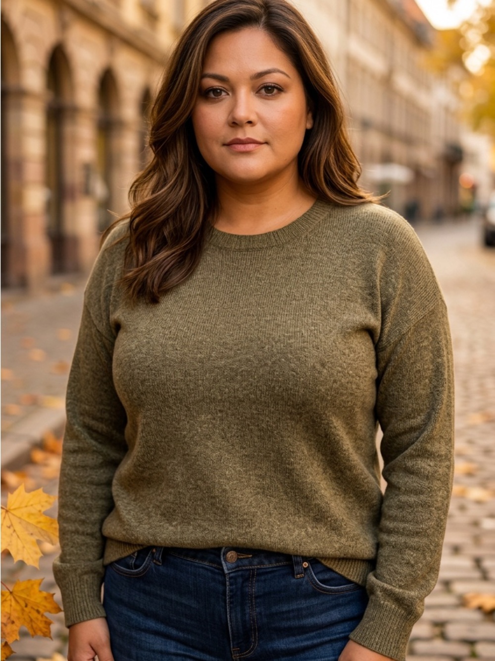 Madewell Westlake Pullover Sweater Alpaca Wool Blend Olive Green Cozy X